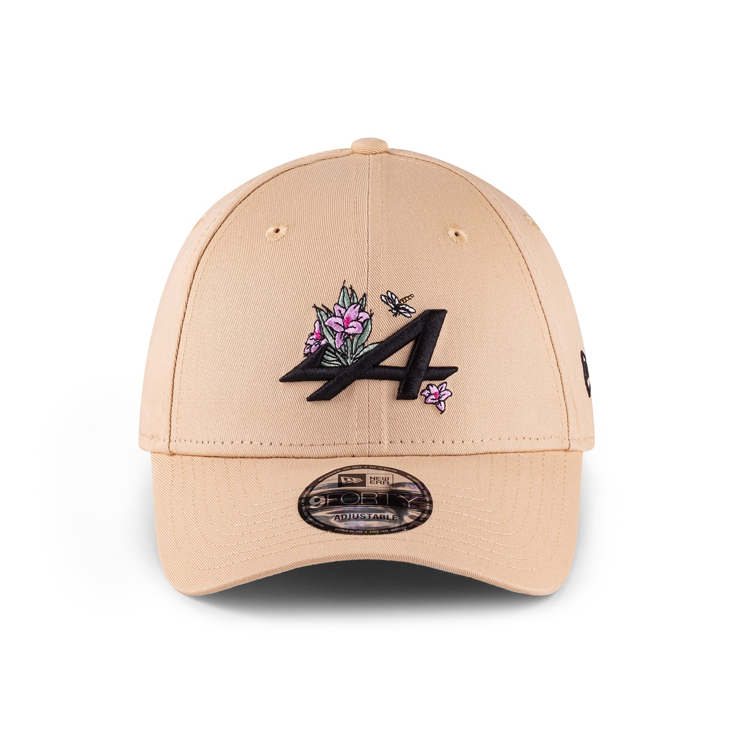 CASQUETTE FLEUR BEIGE — ALPINE X NEW ERA