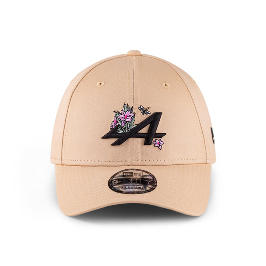 CASQUETTE FLEUR BEIGE — ALPINE X NEW ERA
