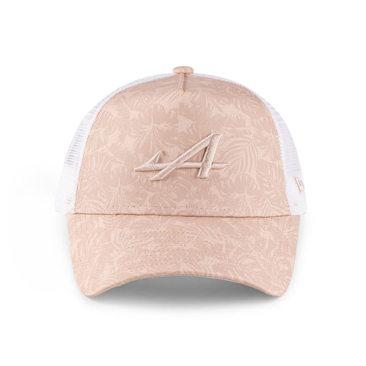 CASQUETTE TRUCKER BEIGE - ALPINE X NEW ERA