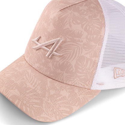 CASQUETTE TRUCKER BEIGE - ALPINE X NEW ERA