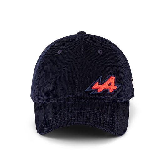 CASQUETTE BLEU VELOURS — ALPINE X NEW ERA