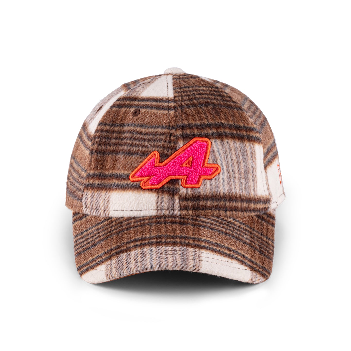 CASQUETTE TARTAN MARRON — ALPINE X NEW ERA