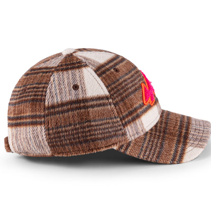 CASQUETTE TARTAN MARRON — ALPINE X NEW ERA