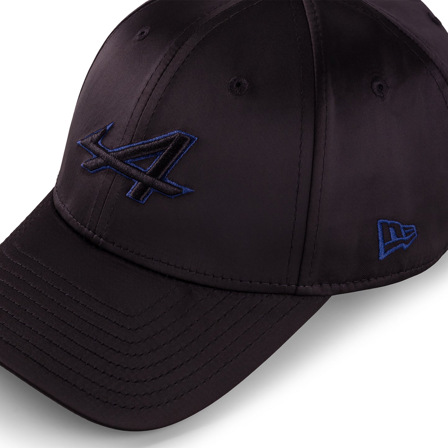 CASQUETTE NOIRE SATIN — ALPINE X NEW ERA