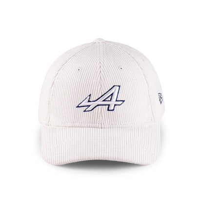 CASQUETTE BLANC VELOURS — ALPINE X NEW ERA