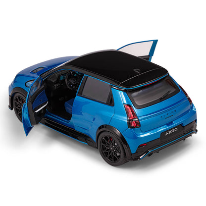 ALPINE 1/18e — A290 GTS BLEU TOIT NOIR