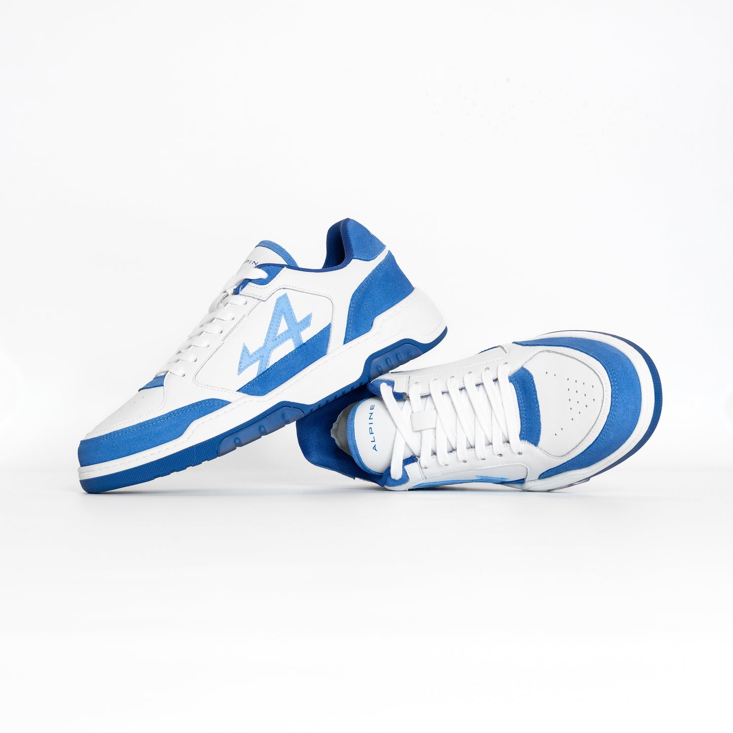 SNEAKER SUPER LEGGERA BLEUE — ALPINE X SAVOIR FAIRE