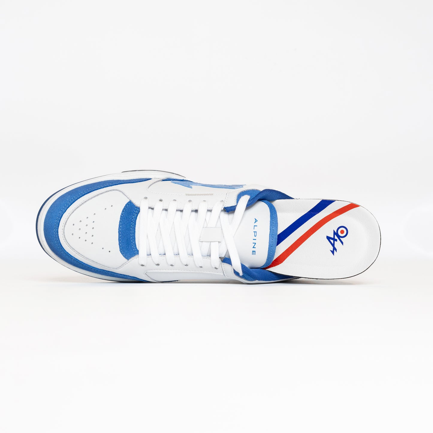 SNEAKER SUPER LEGGERA BLEUE — ALPINE X SAVOIR FAIRE